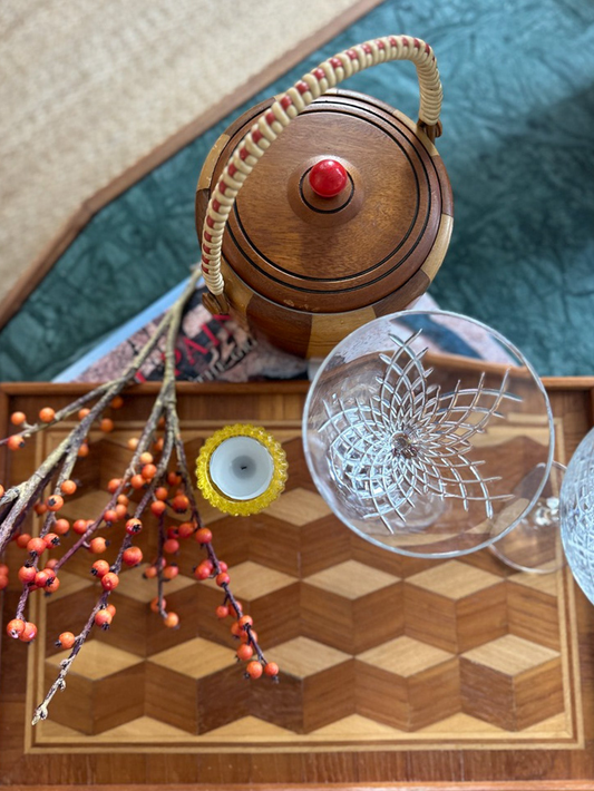 Wooden Jar/ Ice Bucket