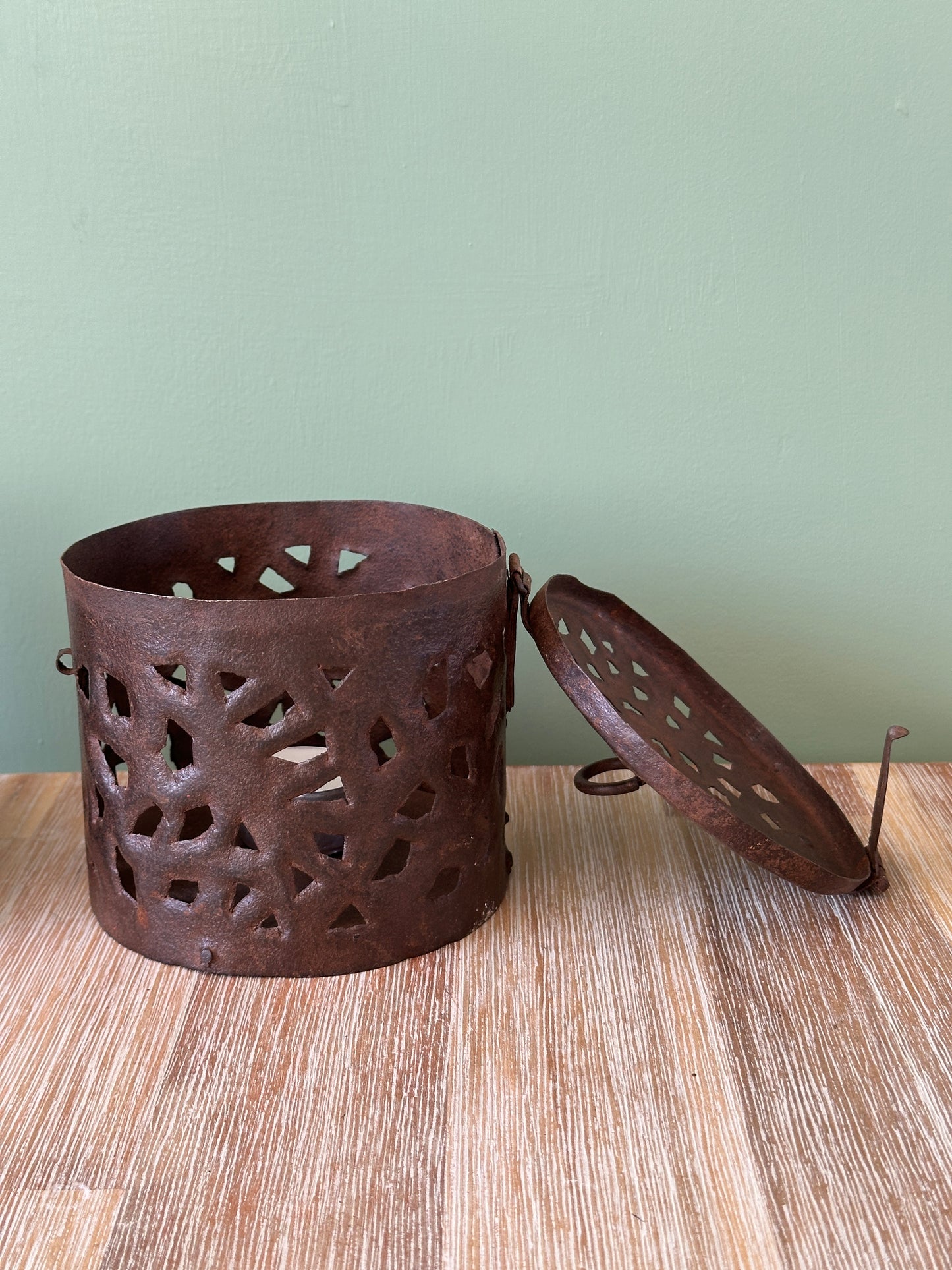 Vintage Indian Jali lantern