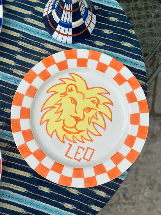 Zodiac Plate - Leo