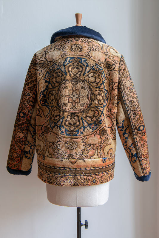 Angela Jacket with Velvet Collar