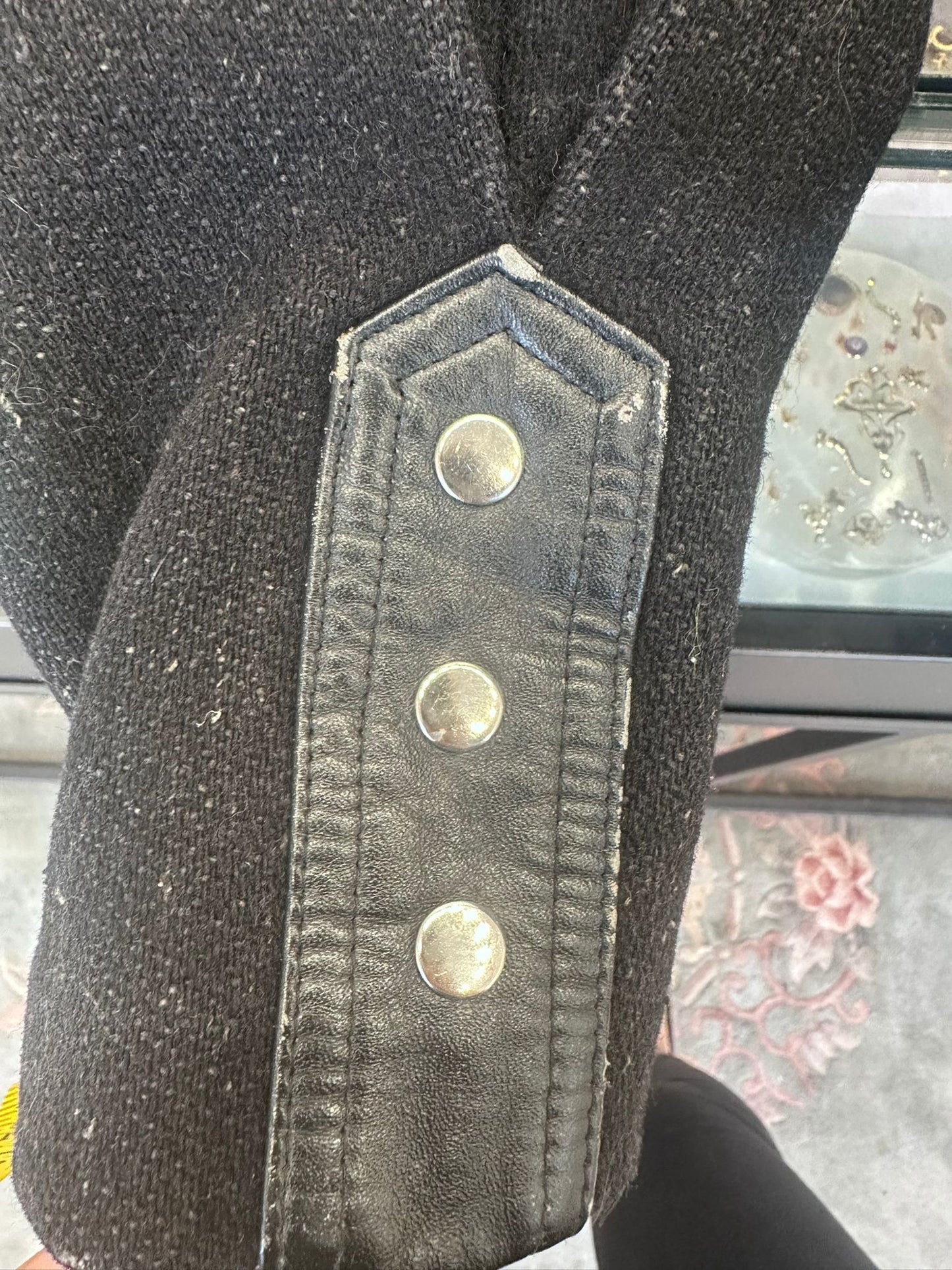 Fringe Wool Jacket