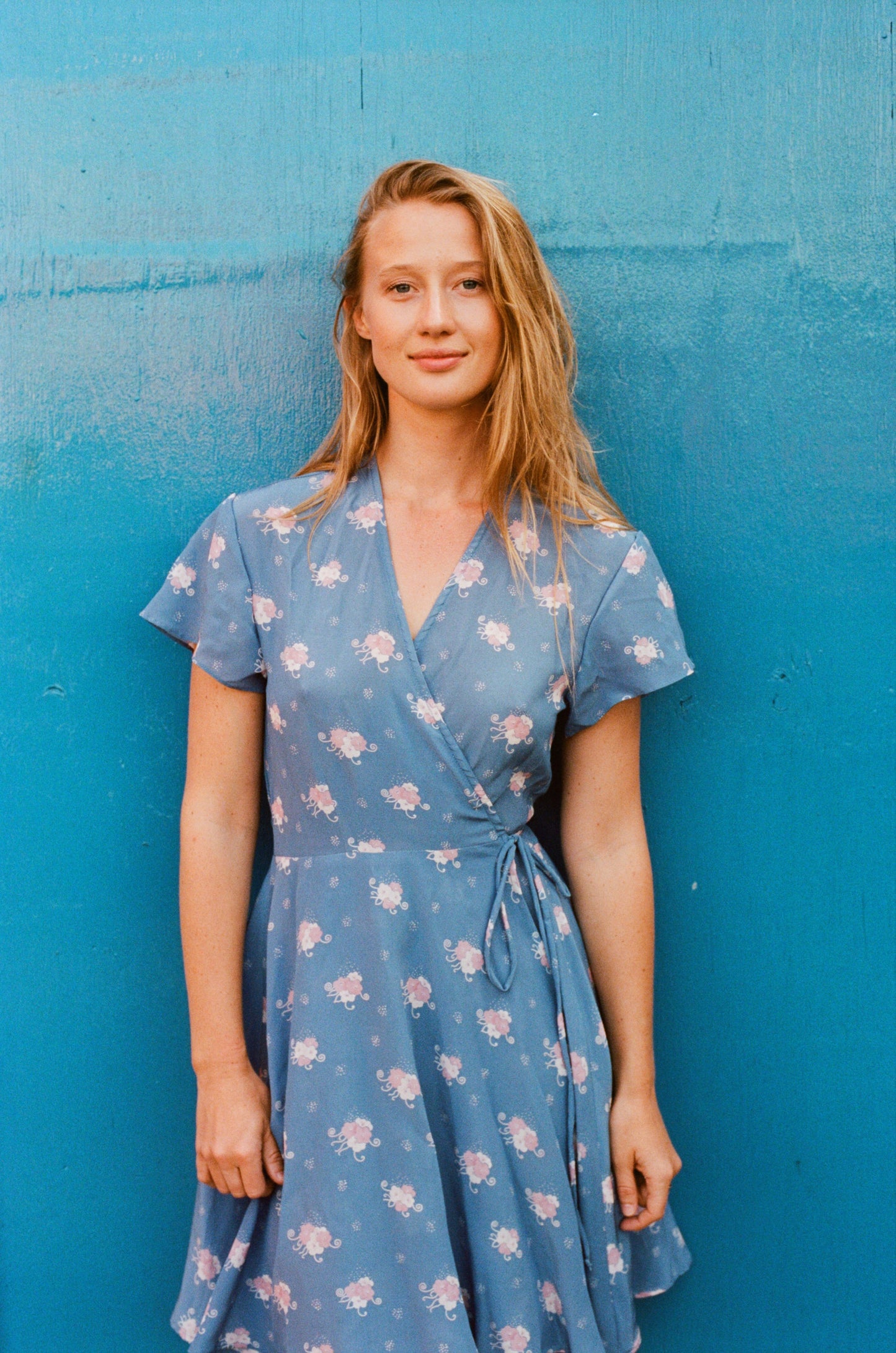 Blossom Wrap Dress