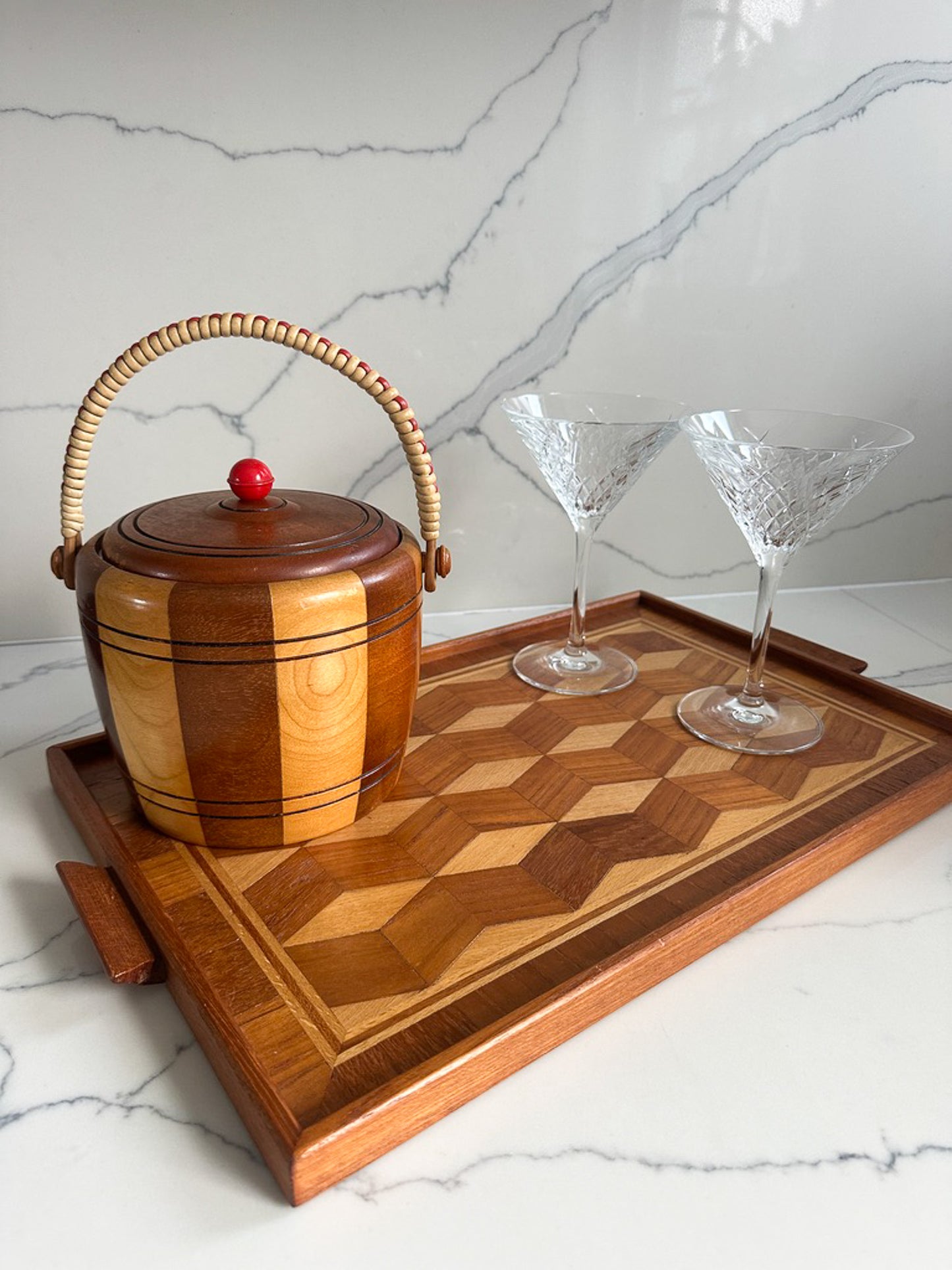 Wooden Jar/ Ice Bucket
