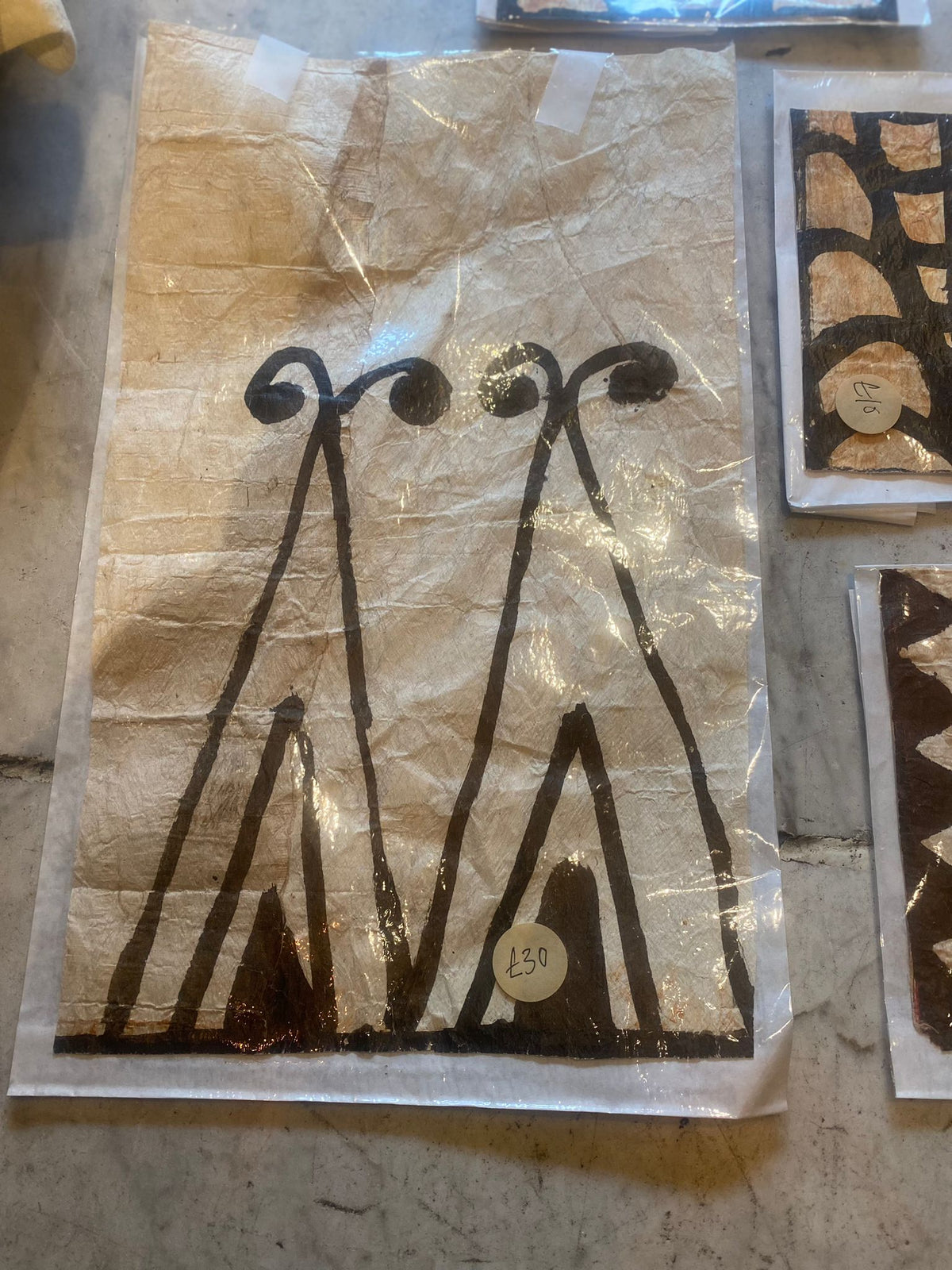 Tapa Cloth - Small Cuttings
