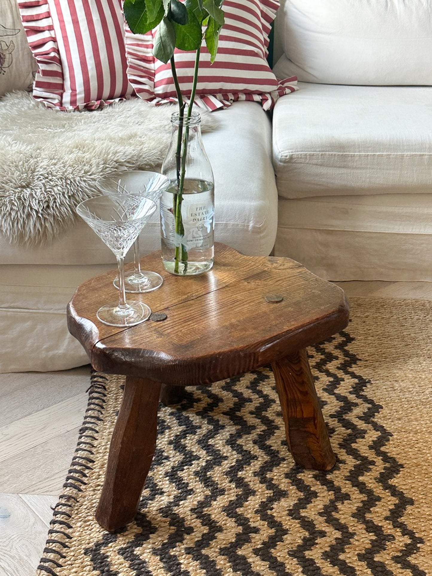 Antique Wooden Stool