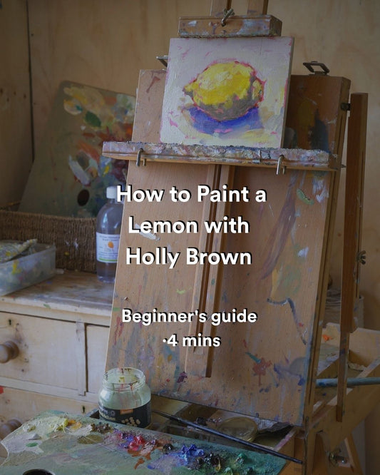 How to Paint a Lemon (4 min Video Workshop)