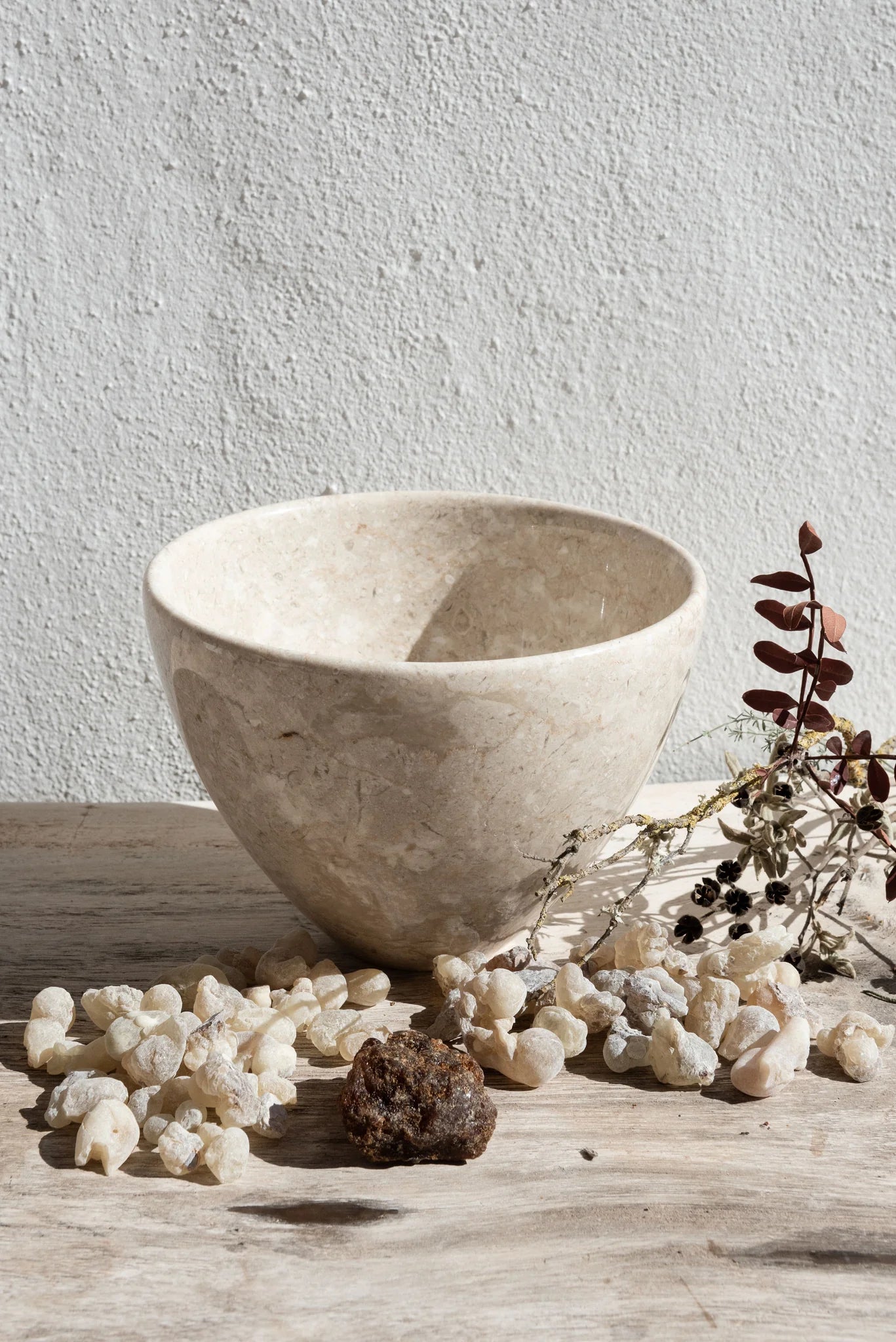 Sacred Libation Bowl in Marble