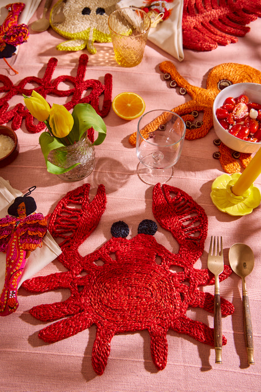 Crab Jute Placemats