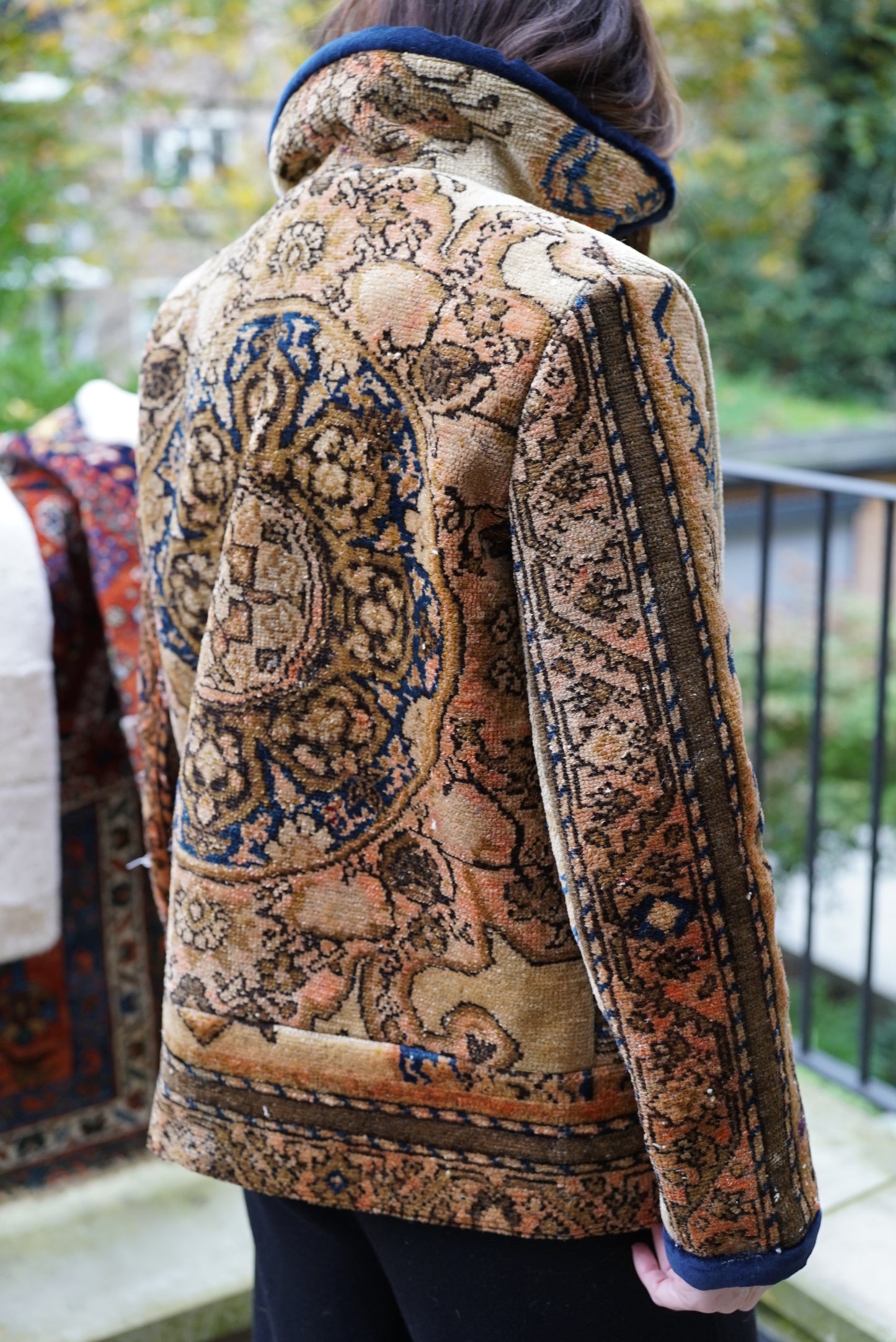Angela Jacket with Velvet Collar