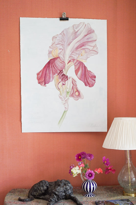 Large Iris Benton Caramel 2