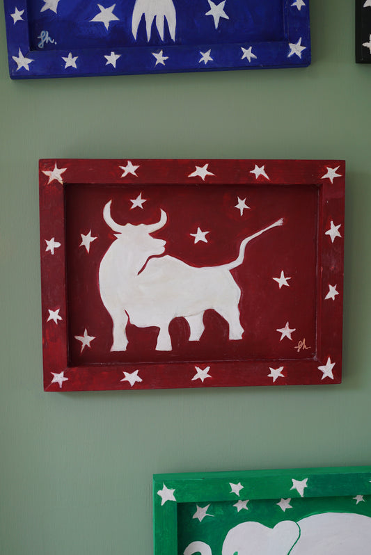 Starlit Bull - Original Artwork