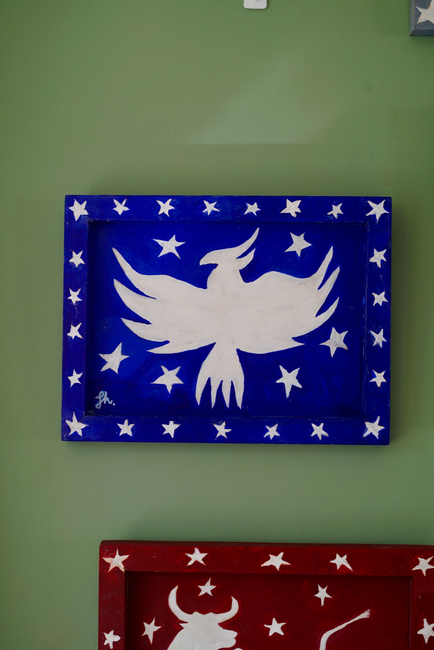 Starlit Eagle - Original Artwork