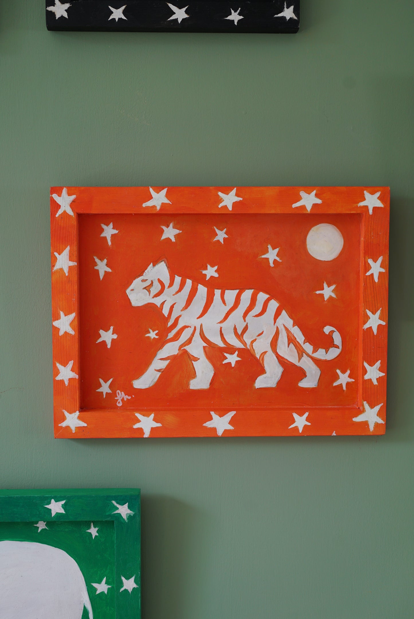 Starlit Tiger - Original Artwork