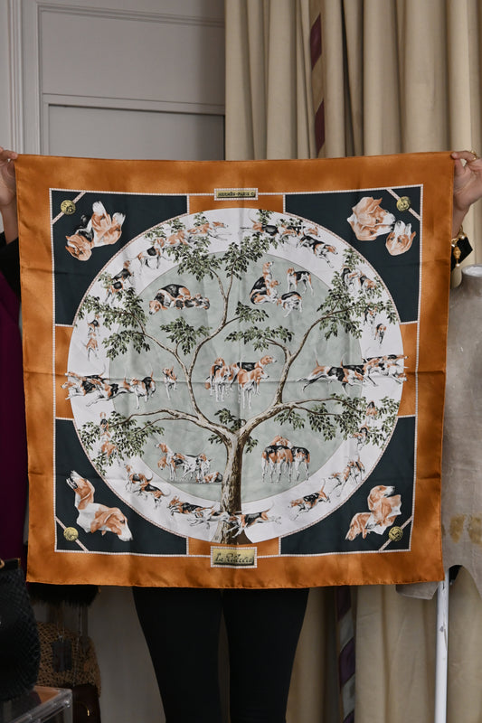 Hermès Silk Scarf - 'Le Toitevin'