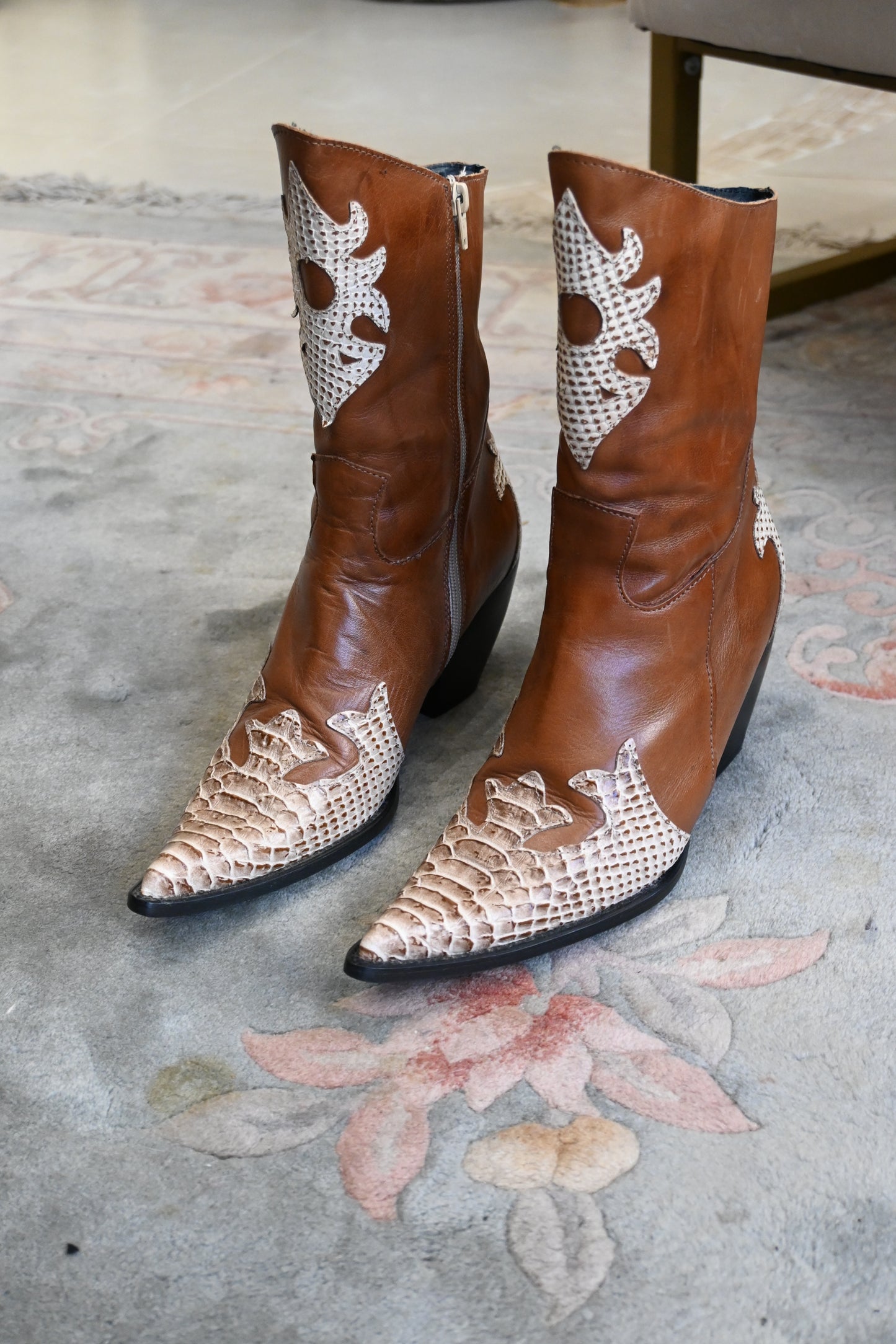 Italian 90s Cowboy Boots