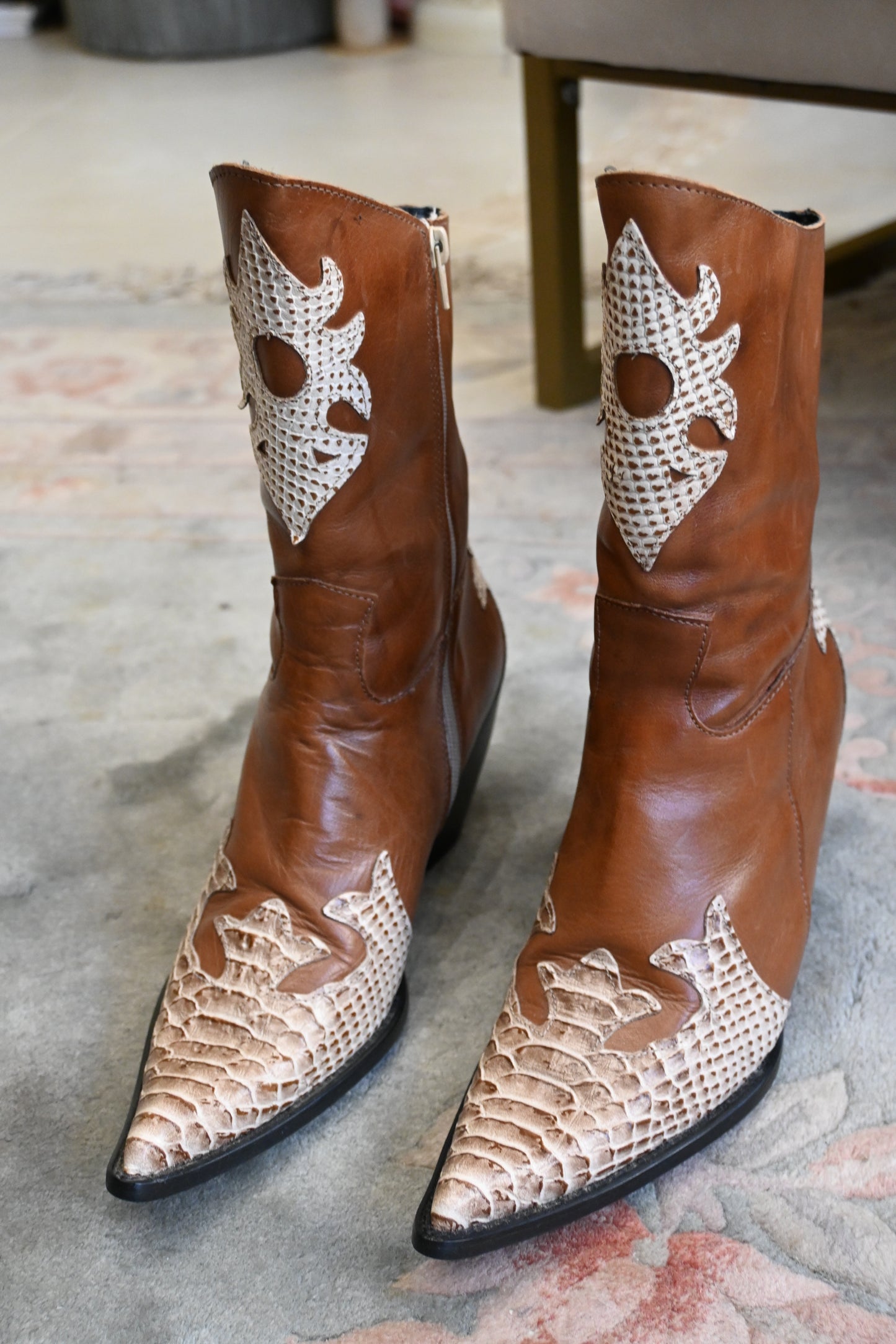 Italian 90s Cowboy Boots