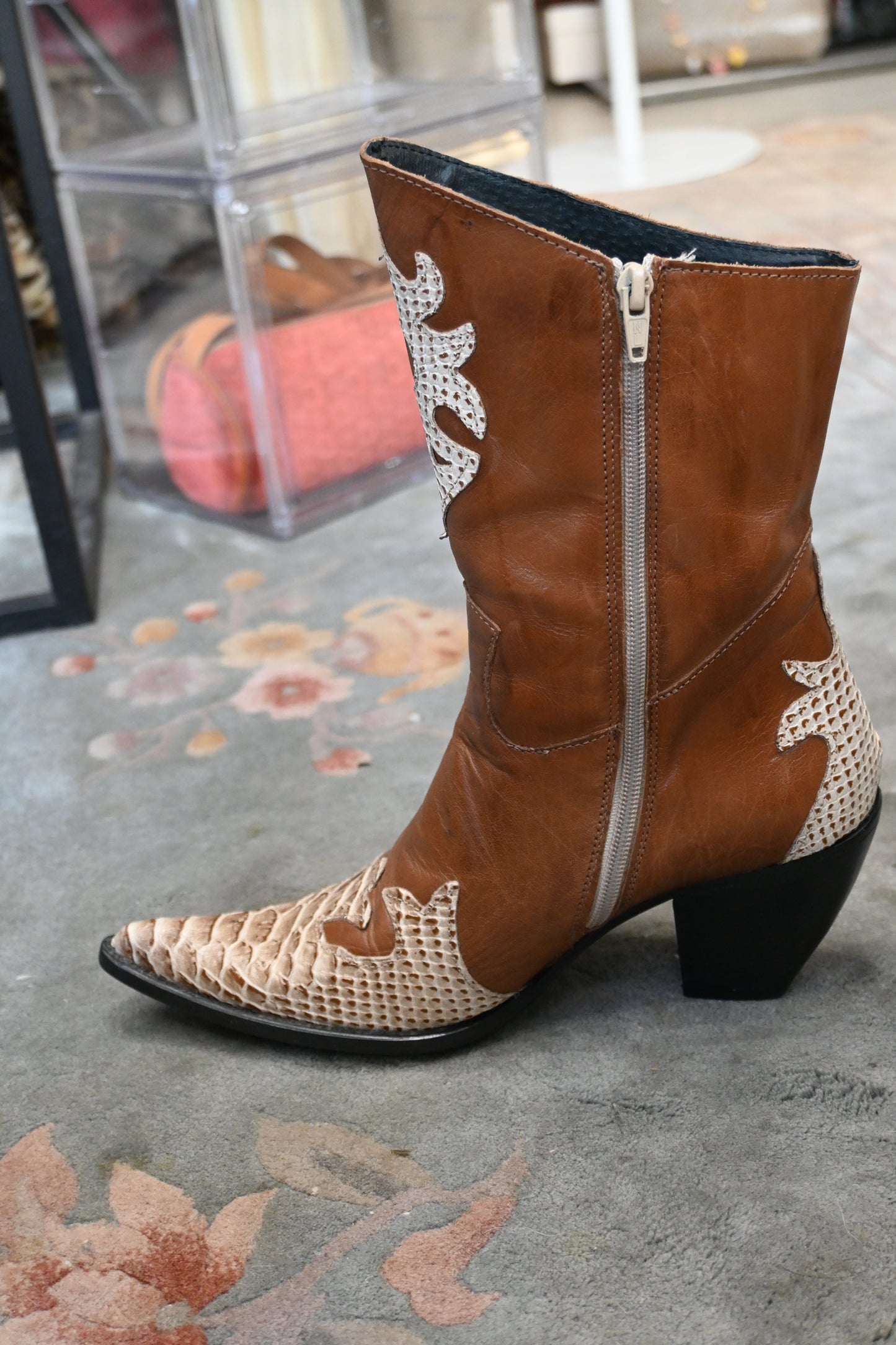 Italian 90s Cowboy Boots