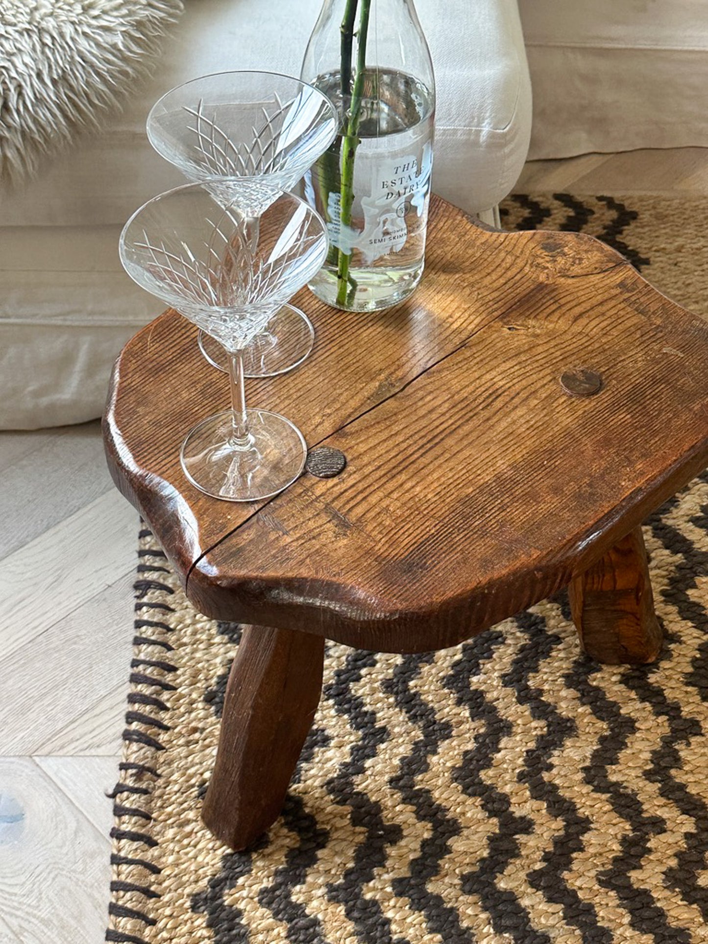 Antique Wooden Stool