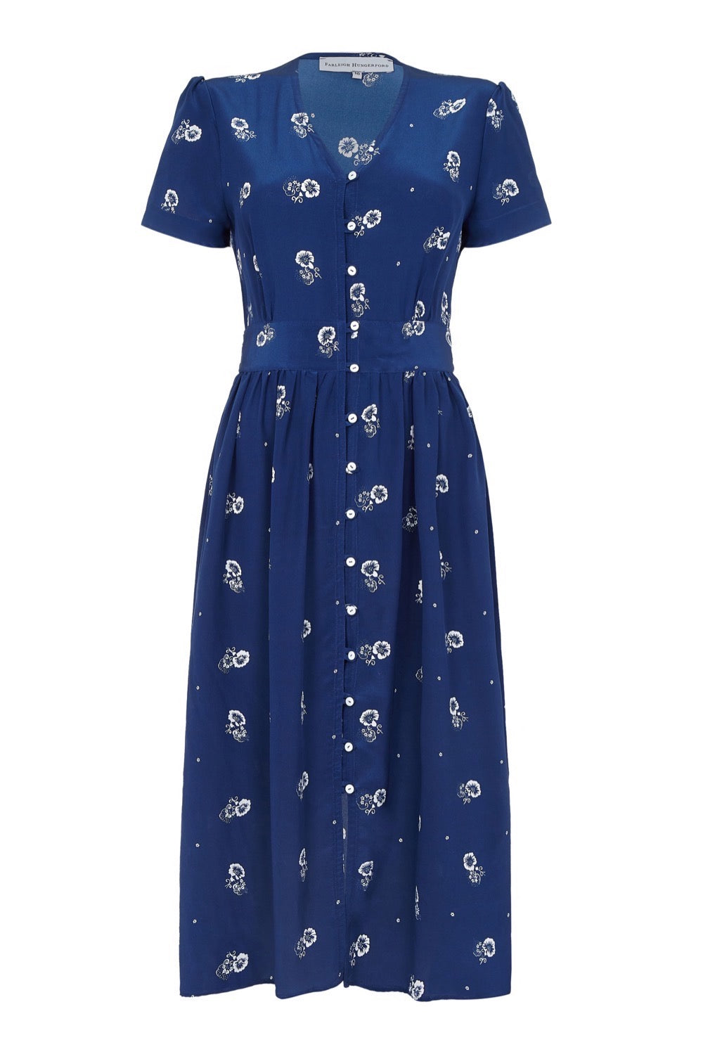 Monarch Button Dress