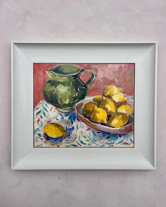 Green Jug & Lemons