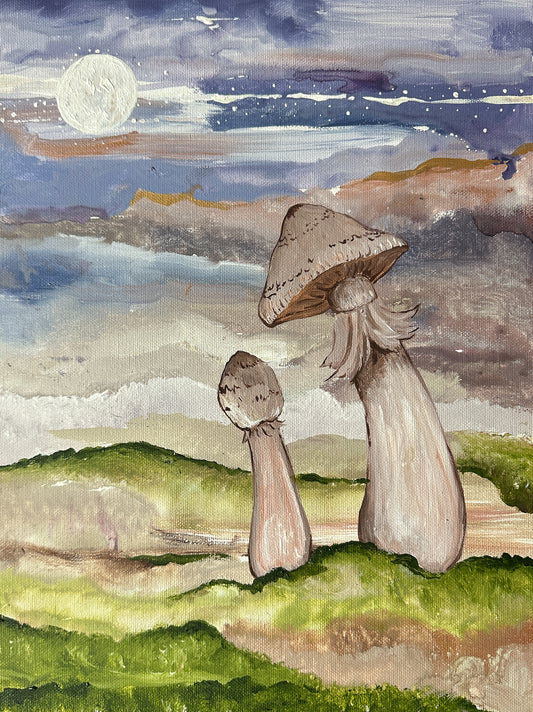 Parasol Mushroom Scape