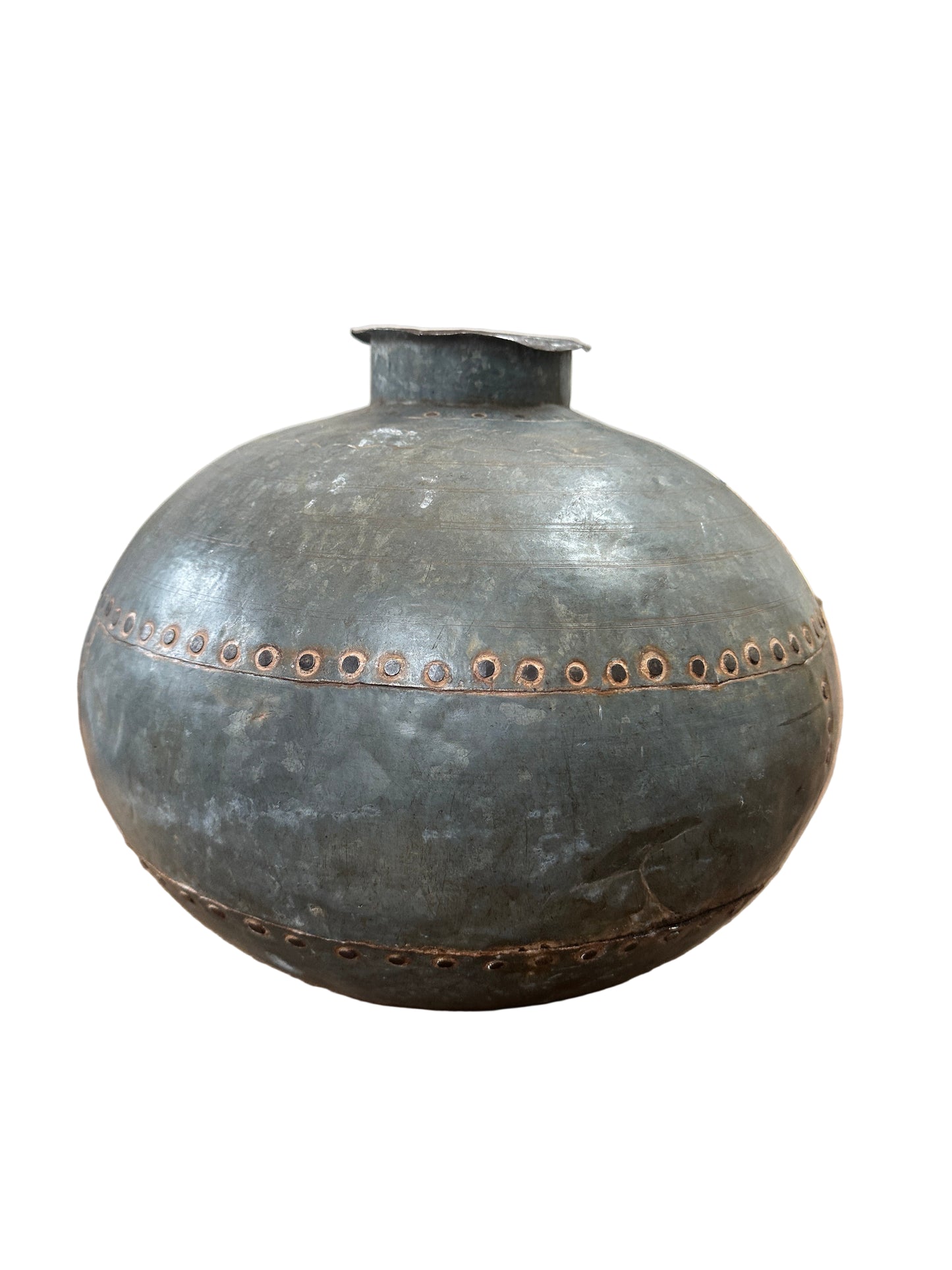 Antique Metal Water Vessel