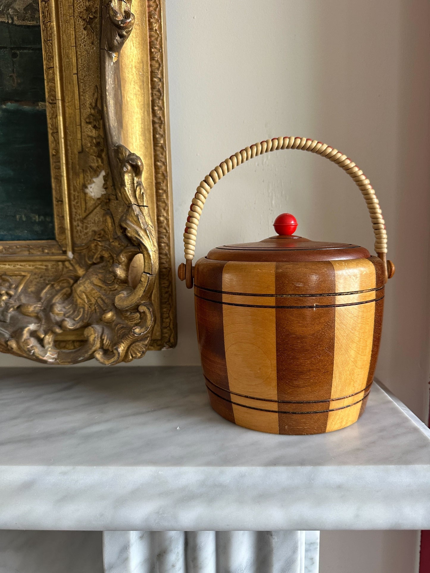 Wooden Jar/ Ice Bucket