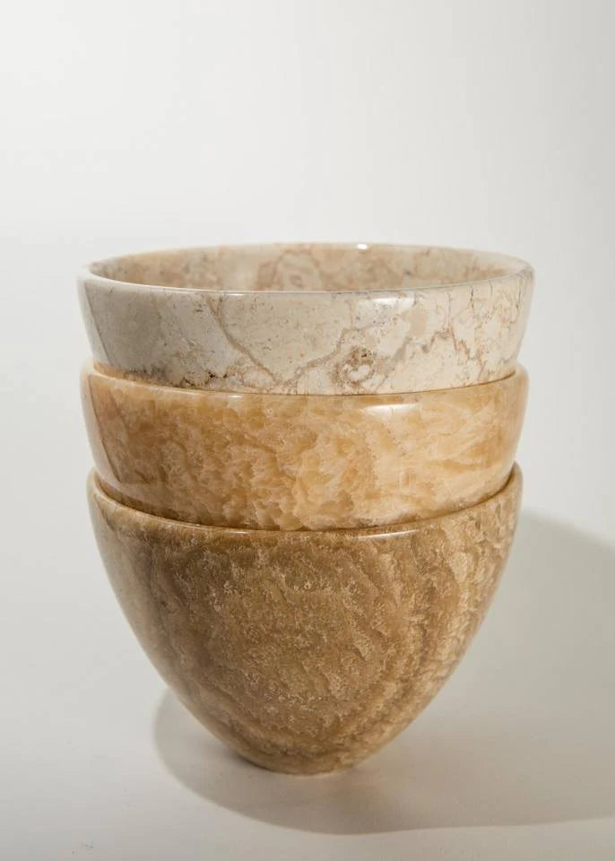 Sacred Libation Bowl in Marble