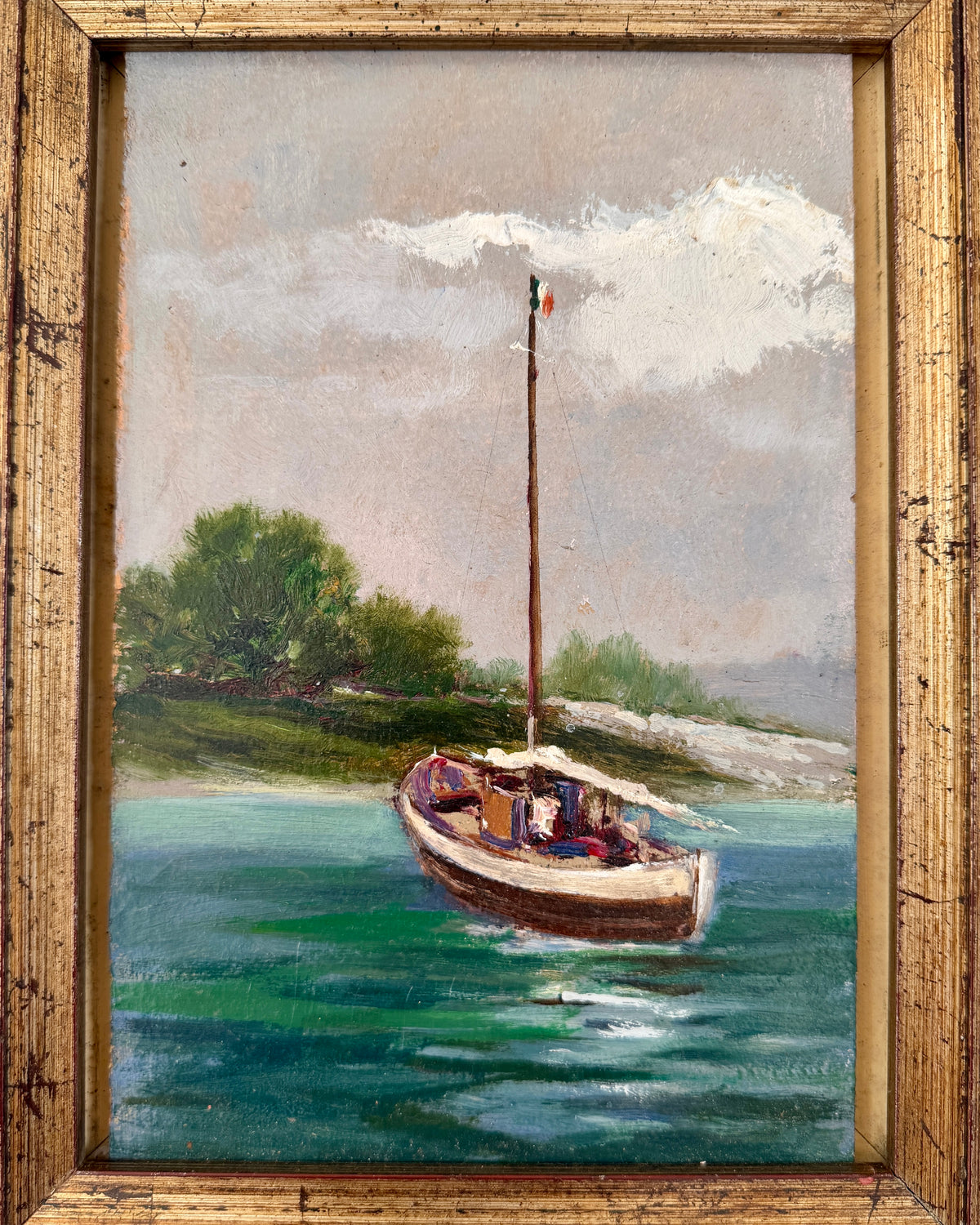 Italian Coastal Sailboat