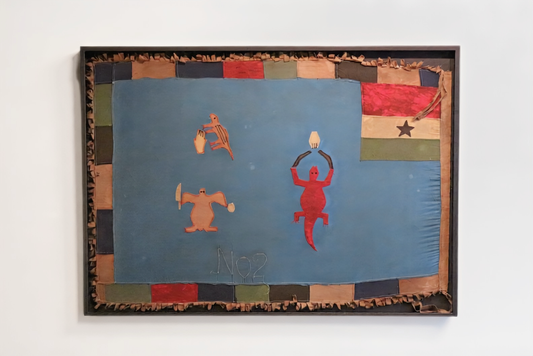 Fante Asafo Flag Framed