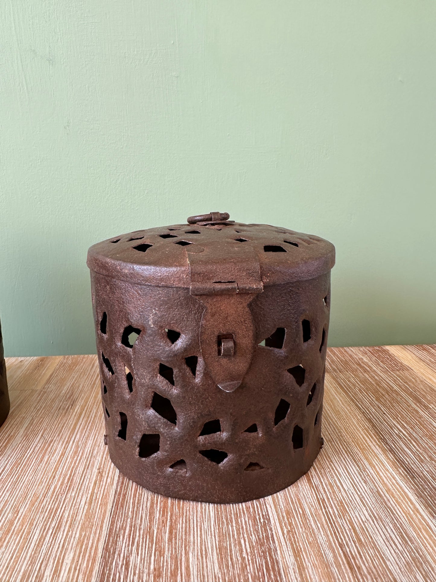 Vintage Indian Jali lantern