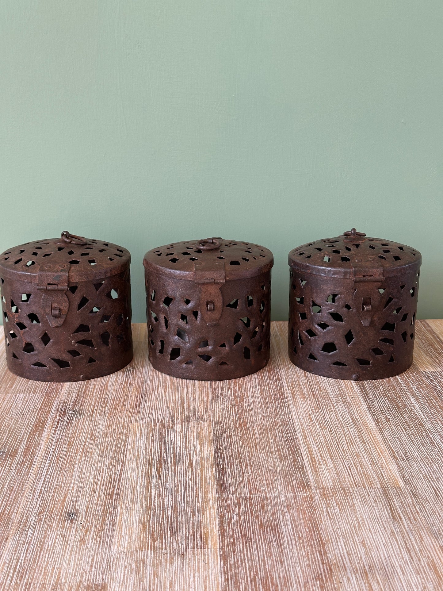 Vintage Indian Jali lantern