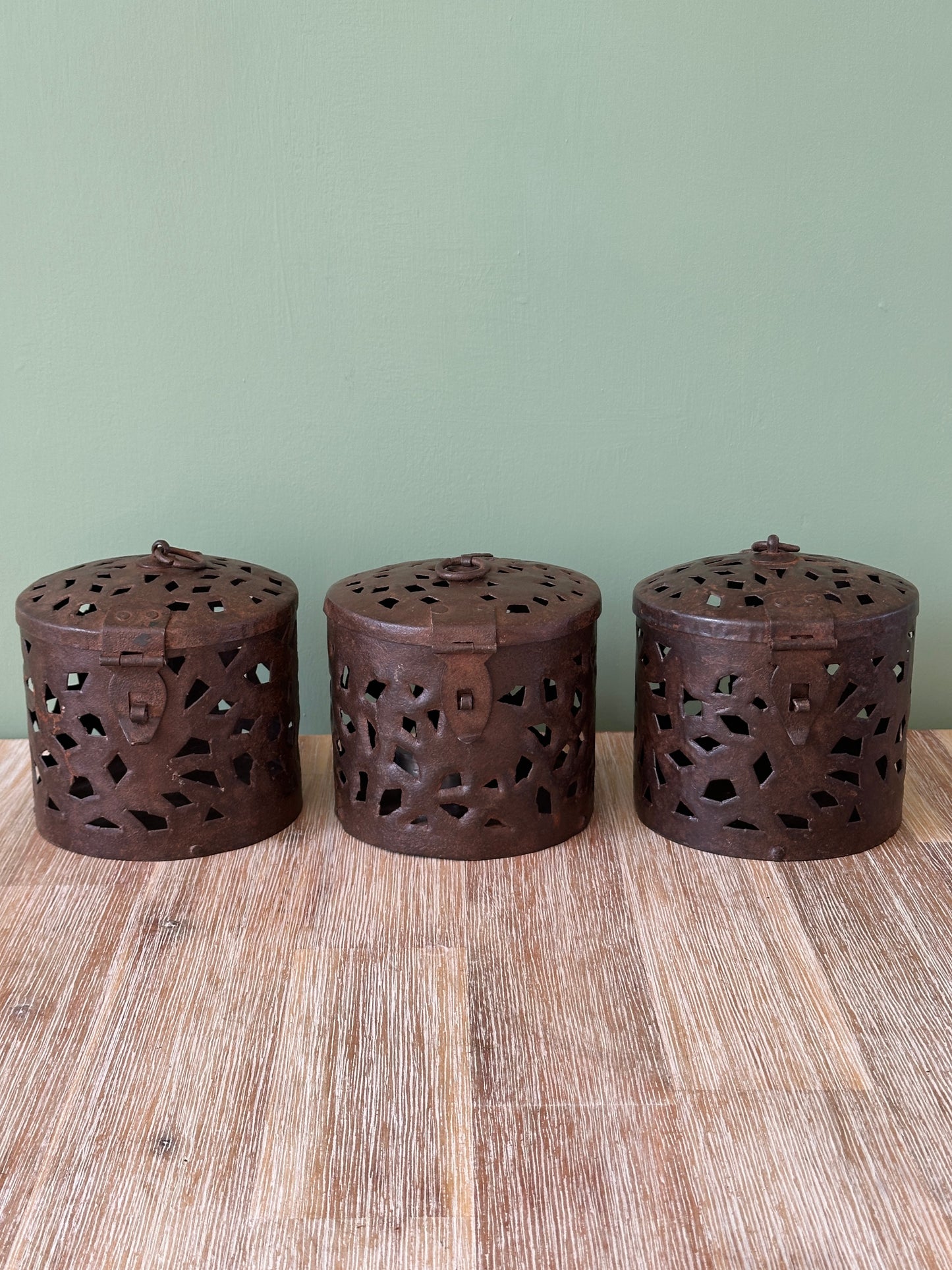 Vintage Indian Jali lantern