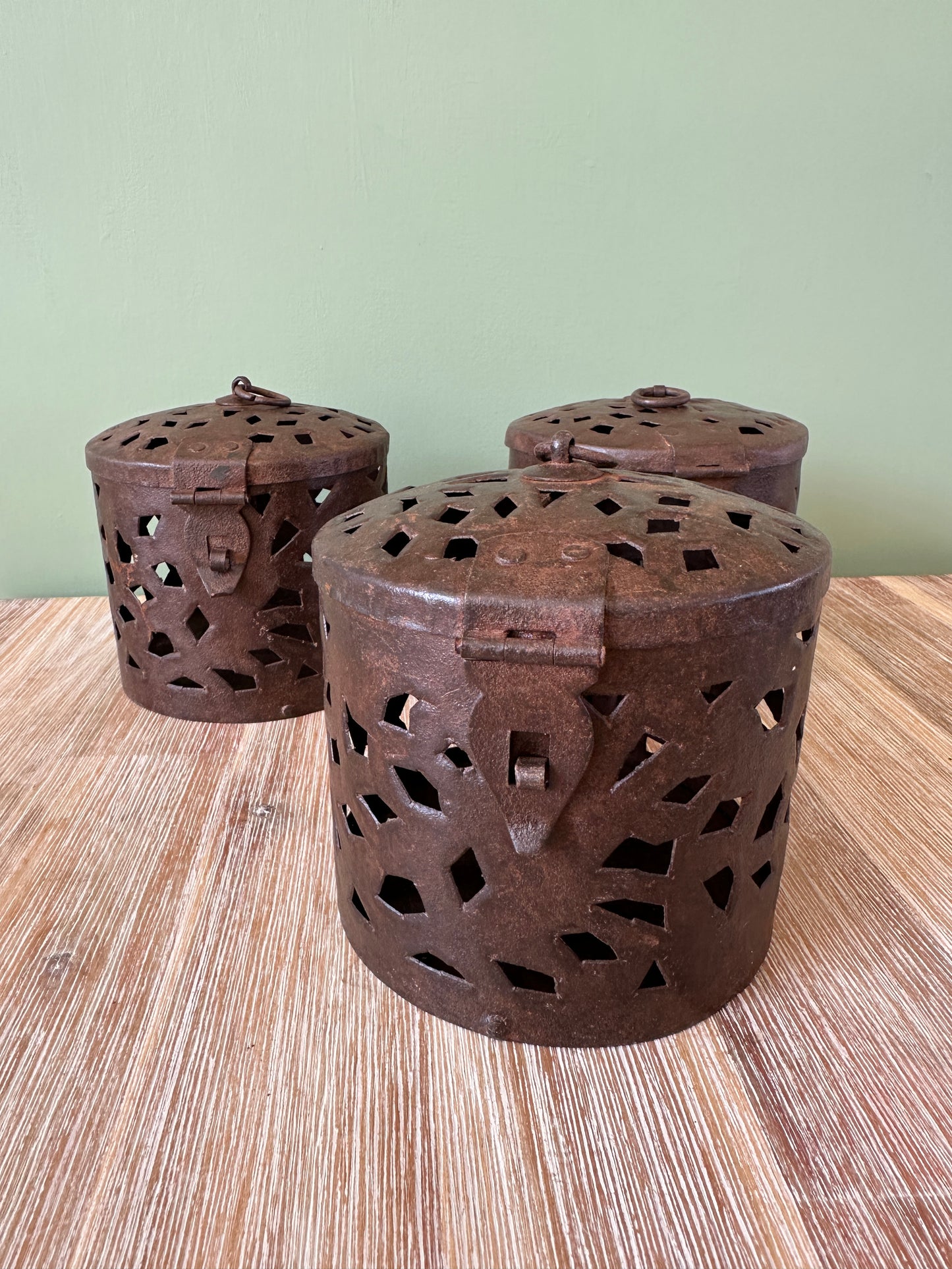 Vintage Indian Jali lantern