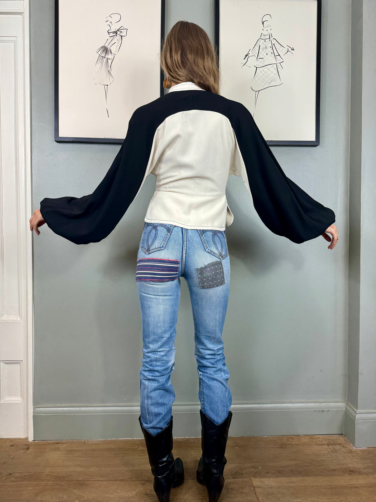 70s Jean Varon blouse