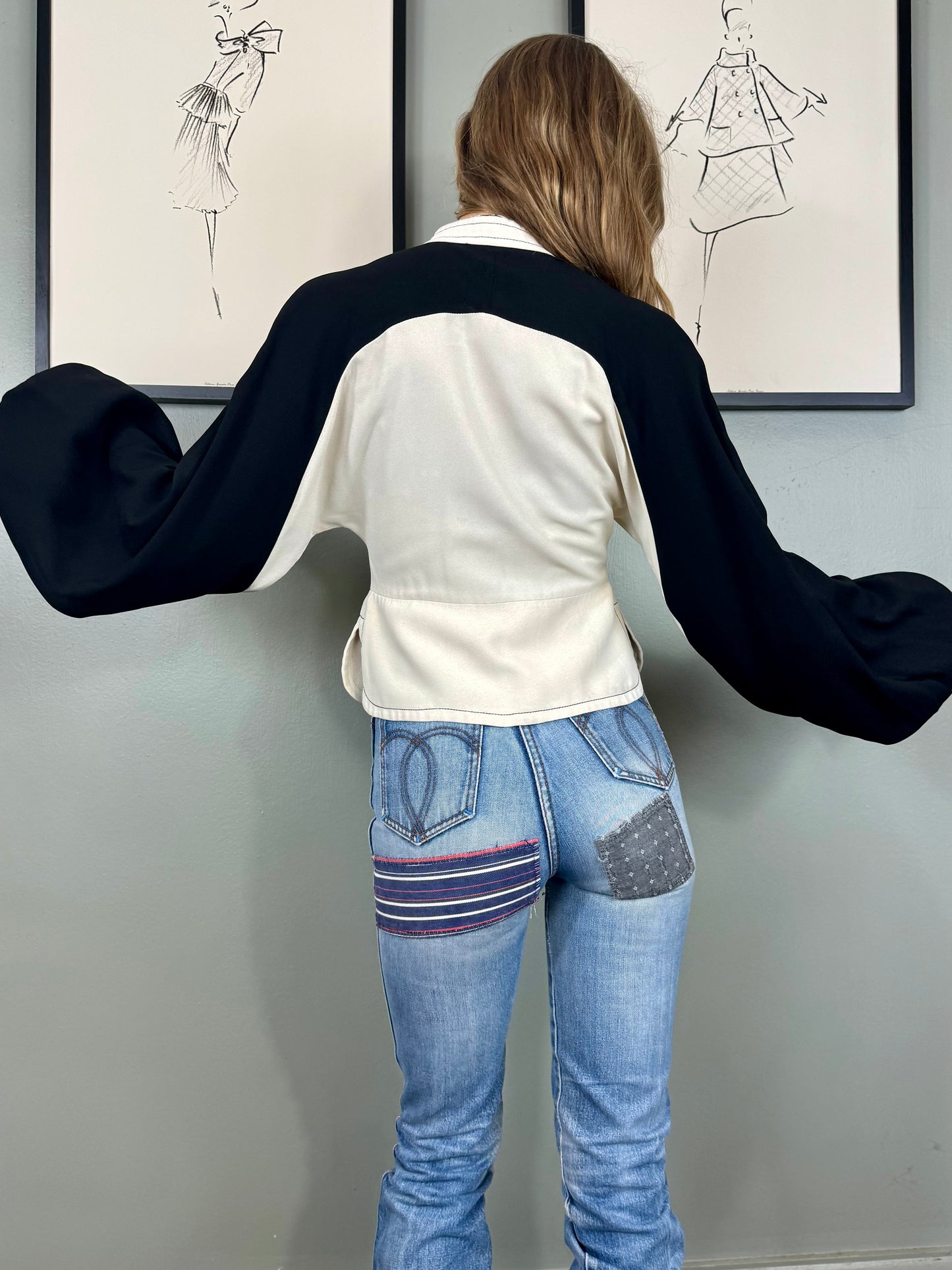 70s Jean Varon blouse