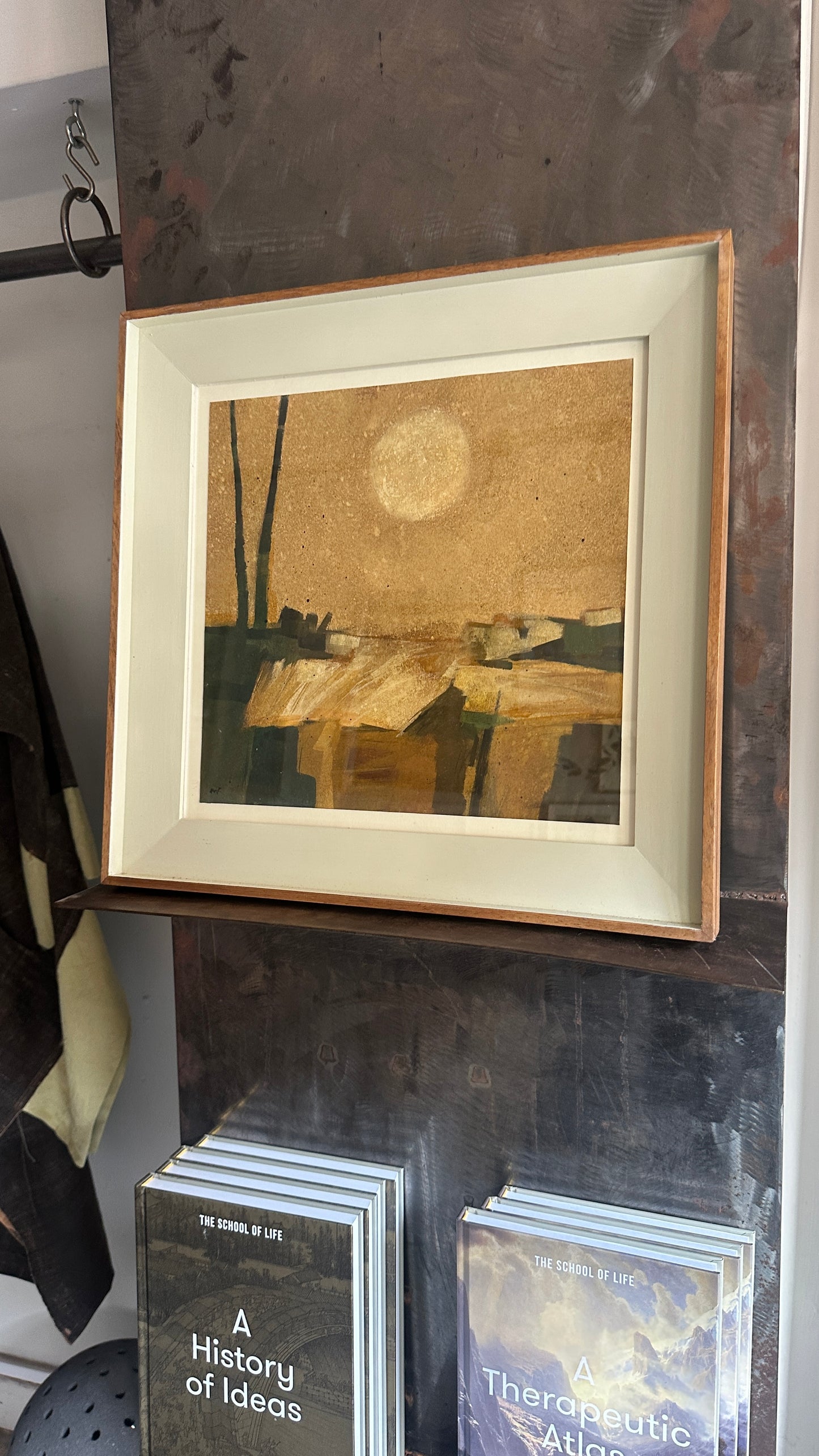 Autumn Moon Painting by Malcolm Chandler