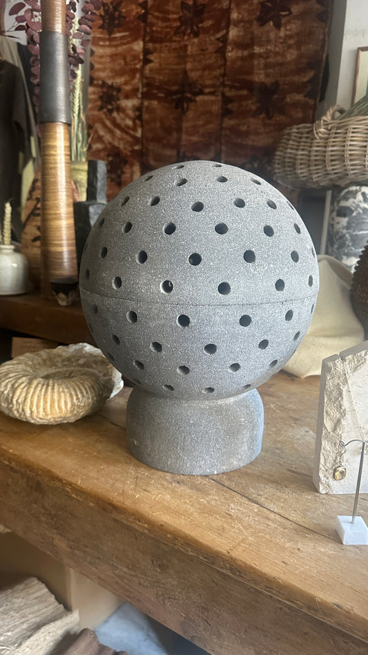 Giant Volcanic Stone Incense Burner
