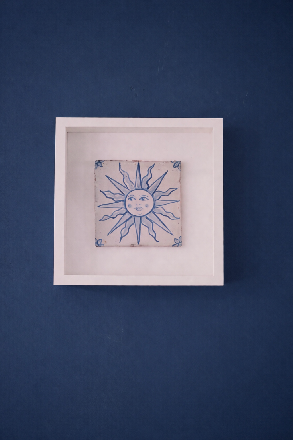 Handcrafted Portuguese Sun Tile – Framed
