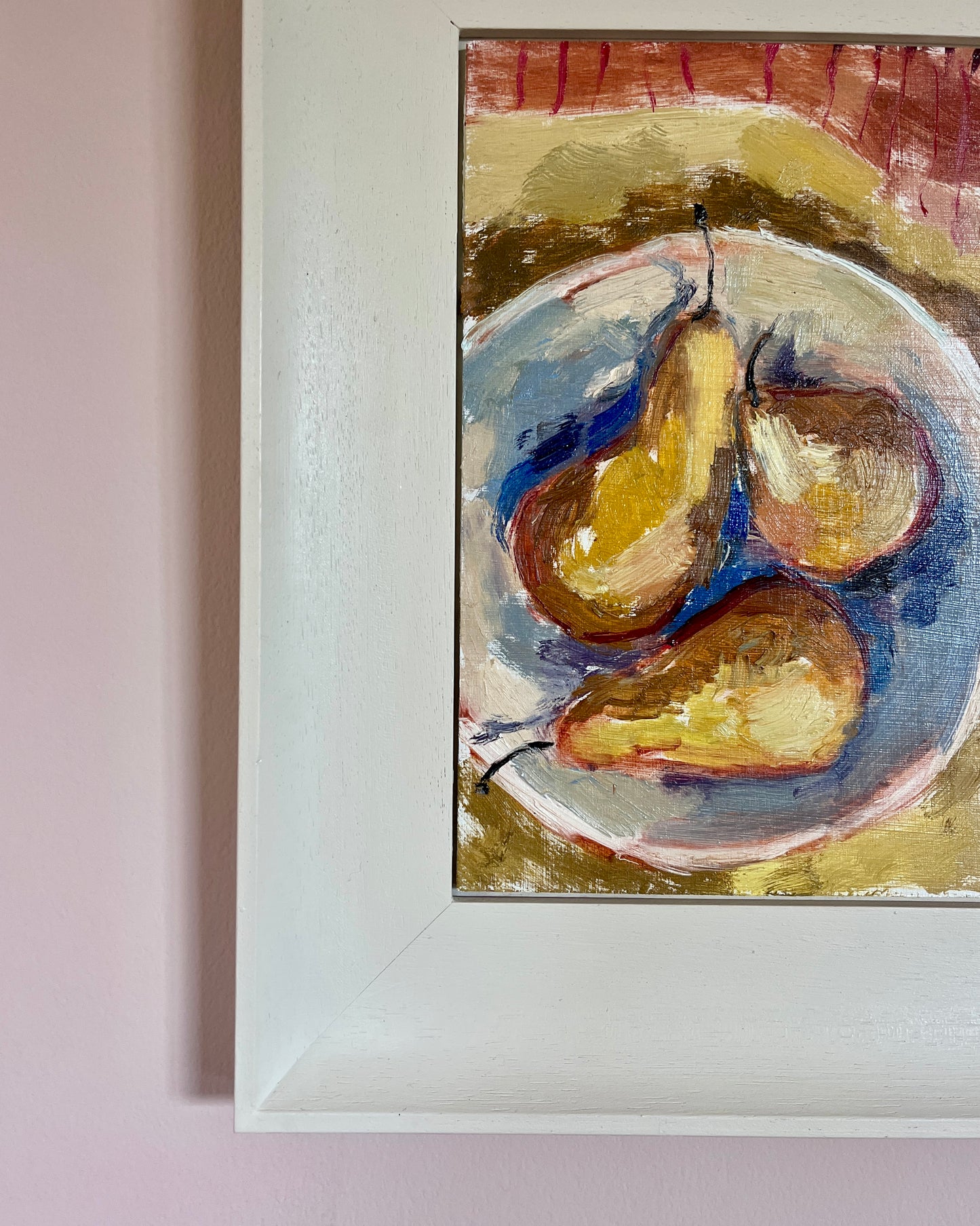 Pears, Two Bowls & Teal Jug