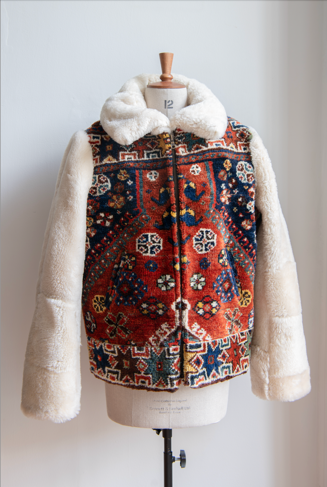 Kristen Rug and Shearling Bomber