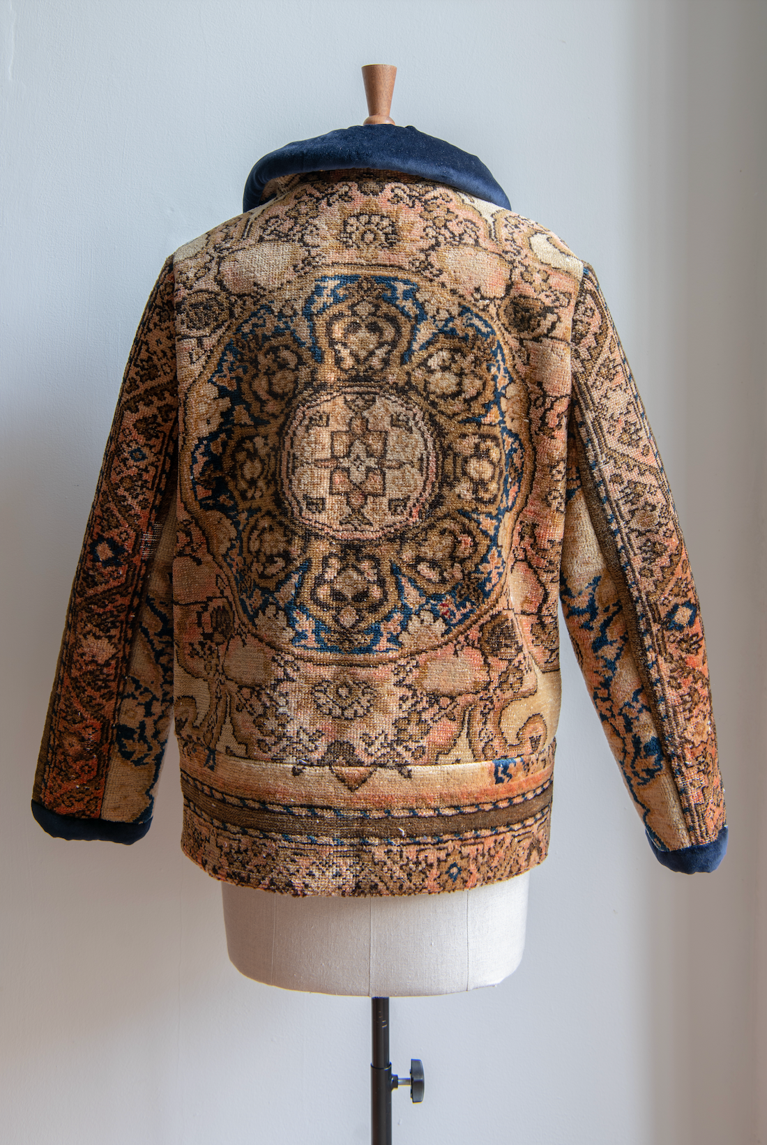 Angela Jacket with Velvet Collar