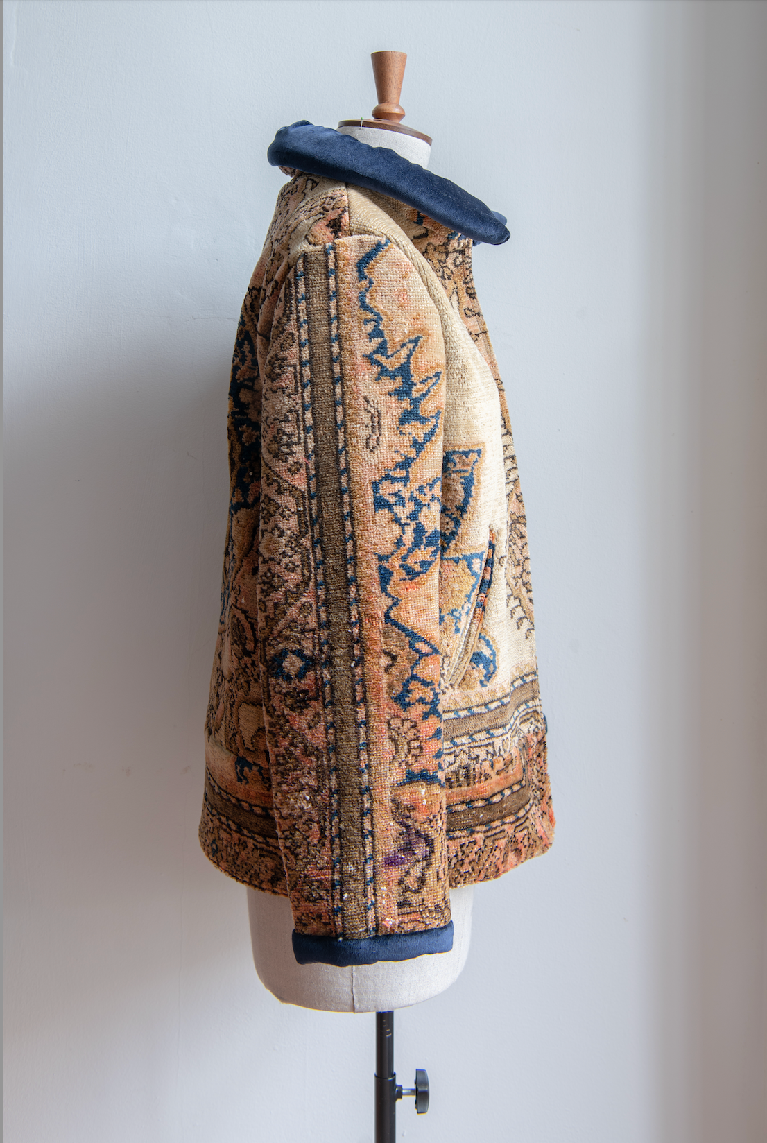 Angela Jacket with Velvet Collar