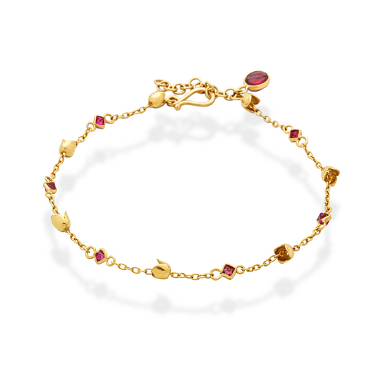 Lotus Bud Bracelet