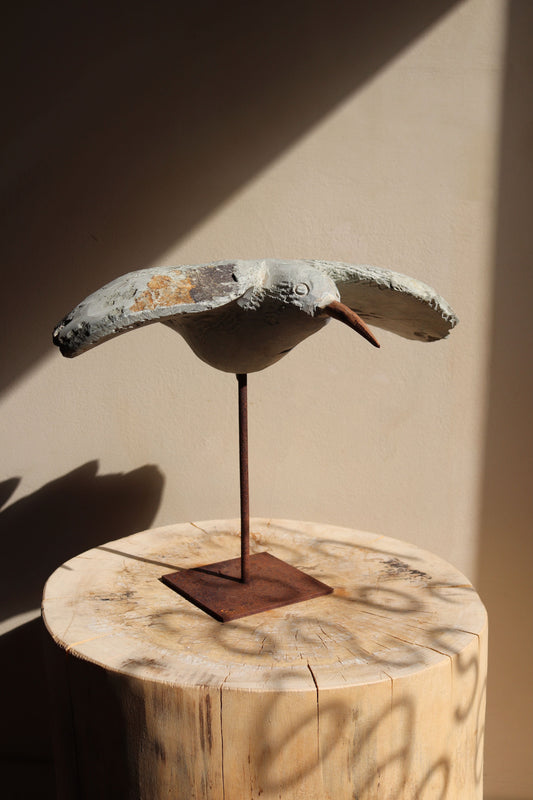 Stone Bird sculpture