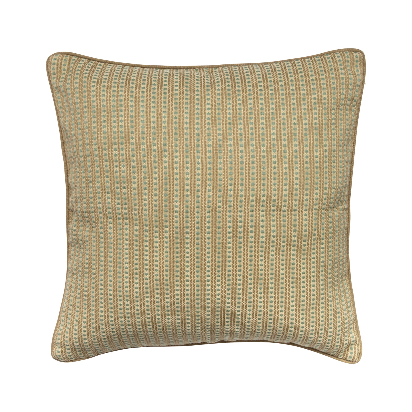 Green Cushion with Piping