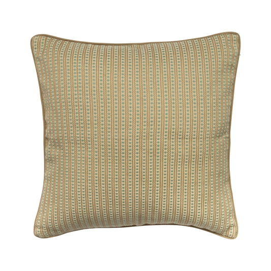 Green Cushion with Piping