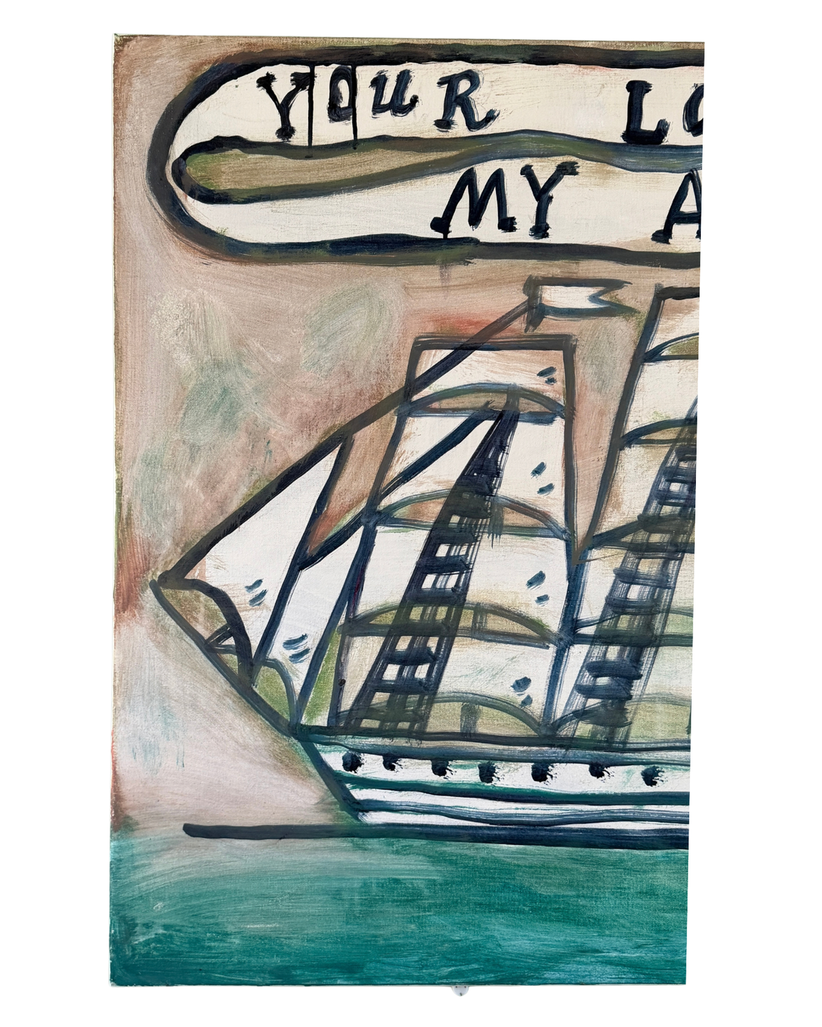 Your Love Is My Anchor  (Large Oil)