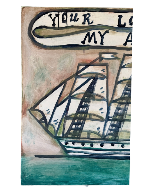 Your Love Is My Anchor  (Large Oil)