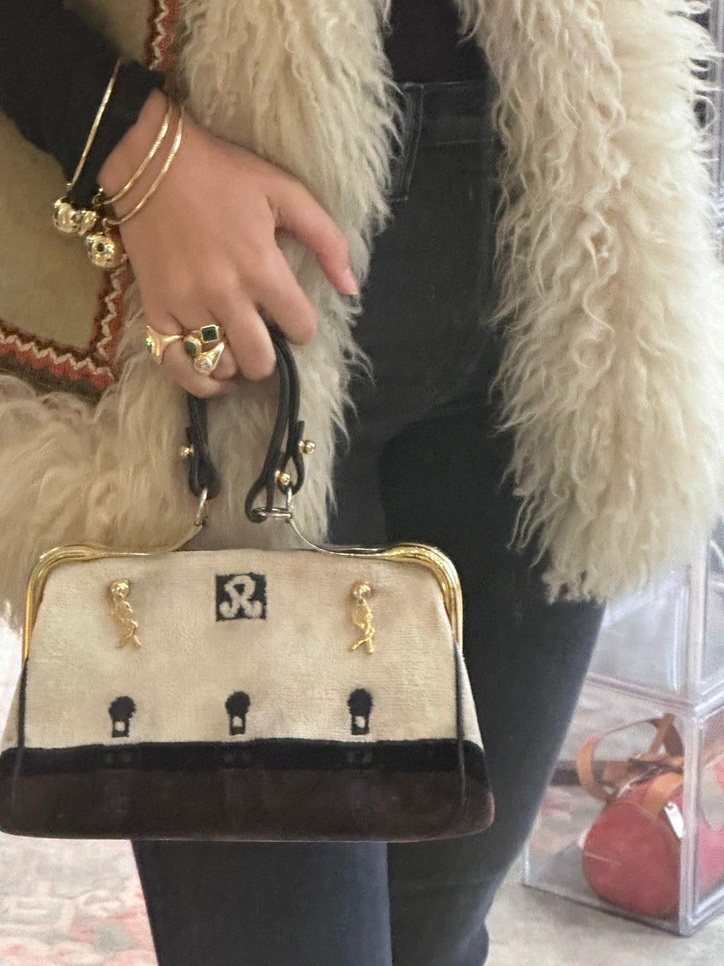 Roberta Di Camerino carpet bag